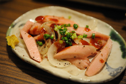 魚肉ソーセージ炒め